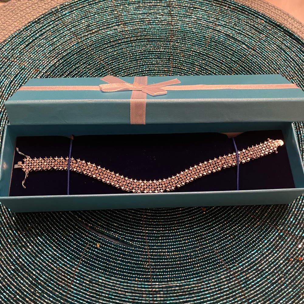 COPY - 3 carat real earth mined diamond bracelet